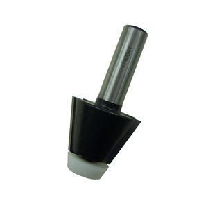 Fresa HM Cônica 15º com Rolamento Haste 12 mm