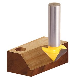 Fresa HM Meia Esquadria (45º) para Escarear / Chanfrar Haste 10 mm