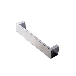Puxador Alça Dupla para Porta de Passagem 3007 1.000mm Cromo Escovado Miltal