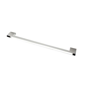 Puxador Alça Dupla para Porta de Passagem 3470 900mm Cromado Mital