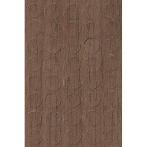 Tapa Furo Adesivo PVC 12mm Nature Nogal Terracota Arauco Cartela 40 Unidades