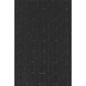 Tapa Furo Adesivo PVC 12mm Fresno Negro Arauco Cartela 40 unidades