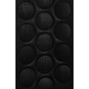 Tapa Furo Adesivo PVC 12mm Chess Ébano Arauco Cartela 40 Unidades