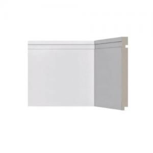 Rodapé de Poliestireno 2.400x200mm 505 RP/BR Branco Santa Luzia