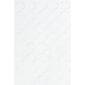 Tapa Furo Adesivo PVC 12mm Chess Branco Supremo Arauco Cartela 40 Unidades