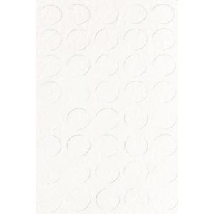 Tapa Furo Adesivo PVC 12mm Branco TX Cartela 40 Unidades
