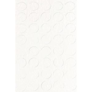 Tapa Furo Adesivo PVC 12mm Branco Texturizado Cartela 40 Unidades