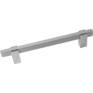 Puxador Alça 215 Cromado/Escovado 256mm Pauma