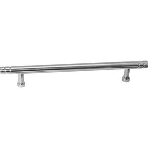 Puxador Alça 240 Escovado com Friso 192mm Pauma