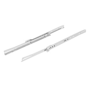 Corrediça Apoiada TTS 082 250mm (15Kg) Branca FGVTN