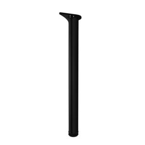 Pé Tubular para Mesa Diâmetro 60x730mm Preto FGVTN