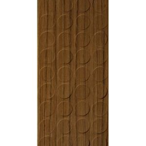 Tapa Furo Adesivo PVC 12mm Prisma Ébano Marone Duratex Cartela 40 Unidades