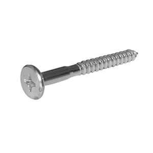 Parafuso Tampinha 5,5x65mm para Madeira Phillips 200 unidades Zincado