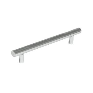 Puxador Alça Linea 384mm Escovado sem Friso Hastvel
