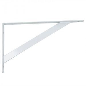 Suporte para Prateleiras (Mão Francesa) Reforçado 35cm Branco Roloflex