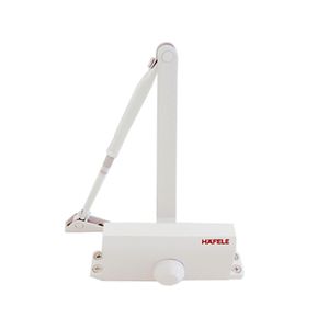 Mola Aérea para Portas até 60 Kg Acabamento Branco Hafele