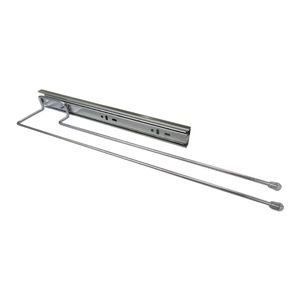 Porta Panos 8620 Duplo 80x25x435mm Cromado Jomer