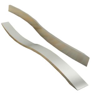 Puxador Alça Dupla para Porta de Passagem 5125 1.000mm Cromado Mital