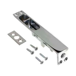 Trinco de Embutir 120mm Acabamento Cromado União Mundial