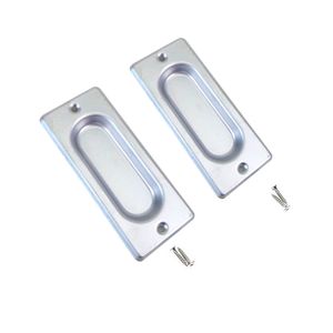Concha Média de Embutir 100 x 40mm para Portas e Janelas Acabamento Acetinado União Mundial