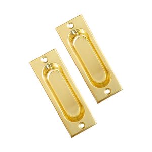 Concha Média de Embutir 100 x 40mm para Portas e Janelas Acabamento Polido União Mundial