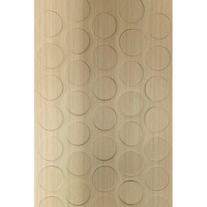 Tapa Furo Adesivo PVC 12mm Lipari Magnólia Cartela 40 unidades