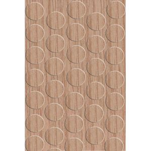 Tapa Furo Adesivo PVC 12mm Poro Carvalho Arauco Cartela 40 Unidades