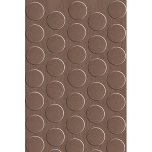 Tapa Furo Adesivo PVC 12mm Chess Canela Arauco Cartela 40 Unidades