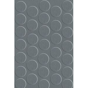 Tapa Furo Adesivo PVC 12mm Chess Grafito Arauco Cartela 40 Unidades