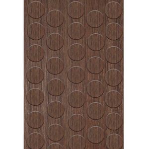 Tapa Furo Adesivo PVC 12mm Essencial Wood Álamo Duratex Cartela 40 Unidades