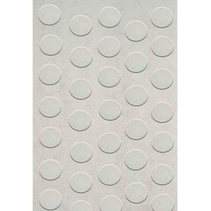 Tapa Furo Adesivo PVC 12mm Trama Stucco Duratex Cartela 40 Unidades