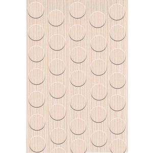 Tapa Furo Adesivo PVC 12mm Nature Tokai Arauco Cartela 40 Unidades