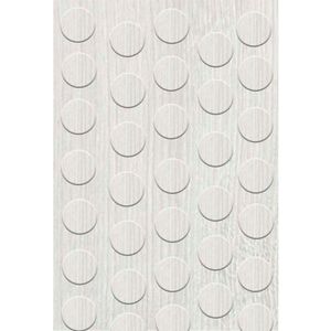 Tapa Furo Adesivo PVC 12mm Authentic Laricina Arauco Cartela 40 Unidades