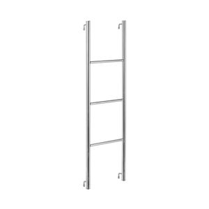 Escada Tubular Reta 305 x 1.080 x 65mm Cromada