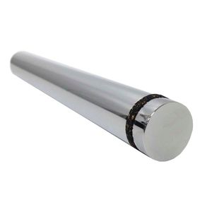 Prolongador Redondo Diâmetro 1 pol. x 150mm Alumínio Cromado