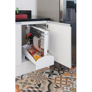 Coluna Organizadora Gourmet 2479 285x630x510mm Branca Masutti Copat