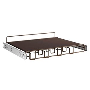 Prateleira Organizadora de Bolsas 6167 Marrom 764x125x450mm