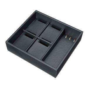 Organizador 6145 para Relógios e Correntes 202x55x186mm Preto Masutti Copat