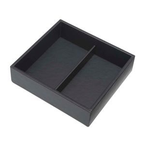 Organizador 6105 com 02 Divisórias 202x55x186mm Preto Masutti Copat