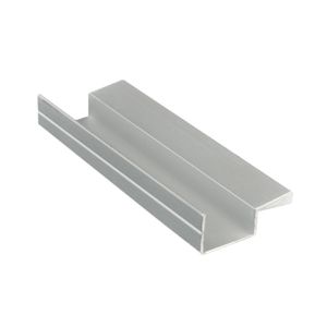 Perfil Puxador Alumínio SP-069 para 20mm Barra 06 metros Jateado Fosco SP Alumínio