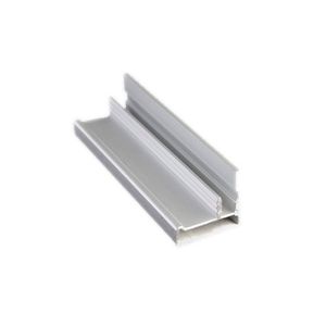 Perfil Puxador Alumínio SP-028 para 15 ou 18mm Barra 03 metros Jateado Fosco SP Alumínio