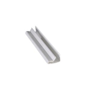 Perfil de Alumínio para MDF Canaletado 2.750mm 01 Aba SP-001 Natural SP Alumínio