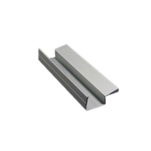 Perfil Puxador Alumínio SP-0238 para 15mm Barra 03 metros Jateado Fosco SP Alumínio
