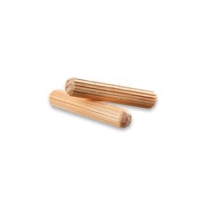 Cavilha de Madeira Diâmetro 08 x 40mm Pacote com 100 unidades