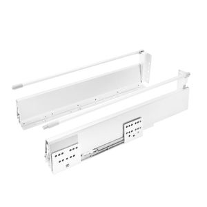 Gaveta Metálica Média (35 Kg) 135x500mm Alto Drawer com Slowmotion Branca Hafele