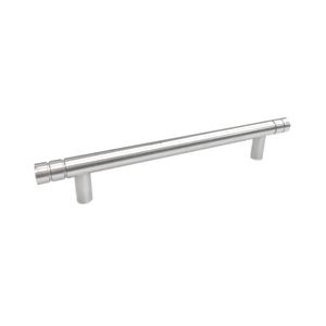 Puxador Alça 210 Escovado com Friso 448mm Pauma