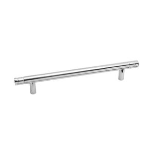 Puxador Alça 210 Cromado com Friso 64mm Pauma