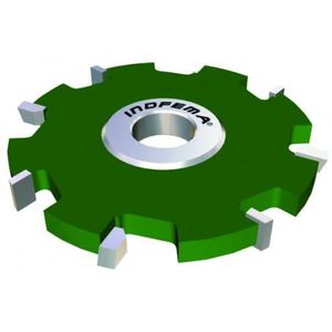 Fresa de Widea para Ranhura 125 mm x 20 mm 04+04Z com Riscador - 183104