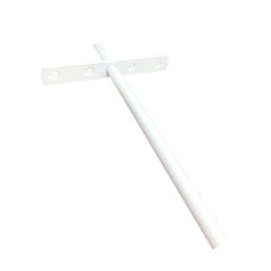 Suporte Invisível T 25cm 15Kg para Prateleiras Metal Show