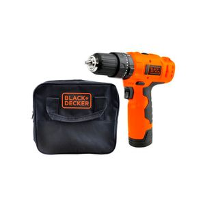 Furadeira Parafusadeira de Impacto 3/8 pol. (10mm) Bateria 12V HP12 Bivolt Black & Decker